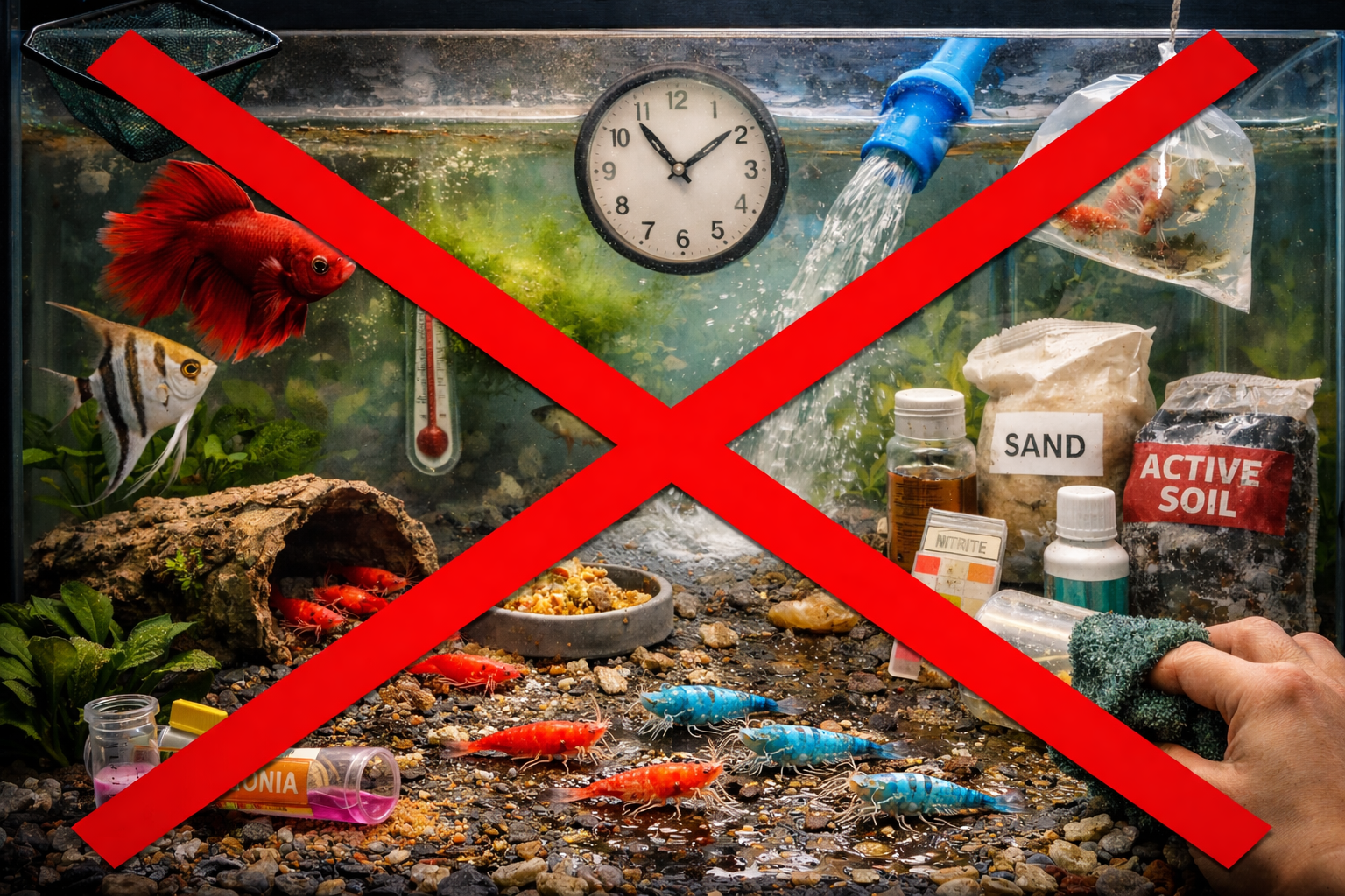 De vanligaste misstagen när man startar med räkor