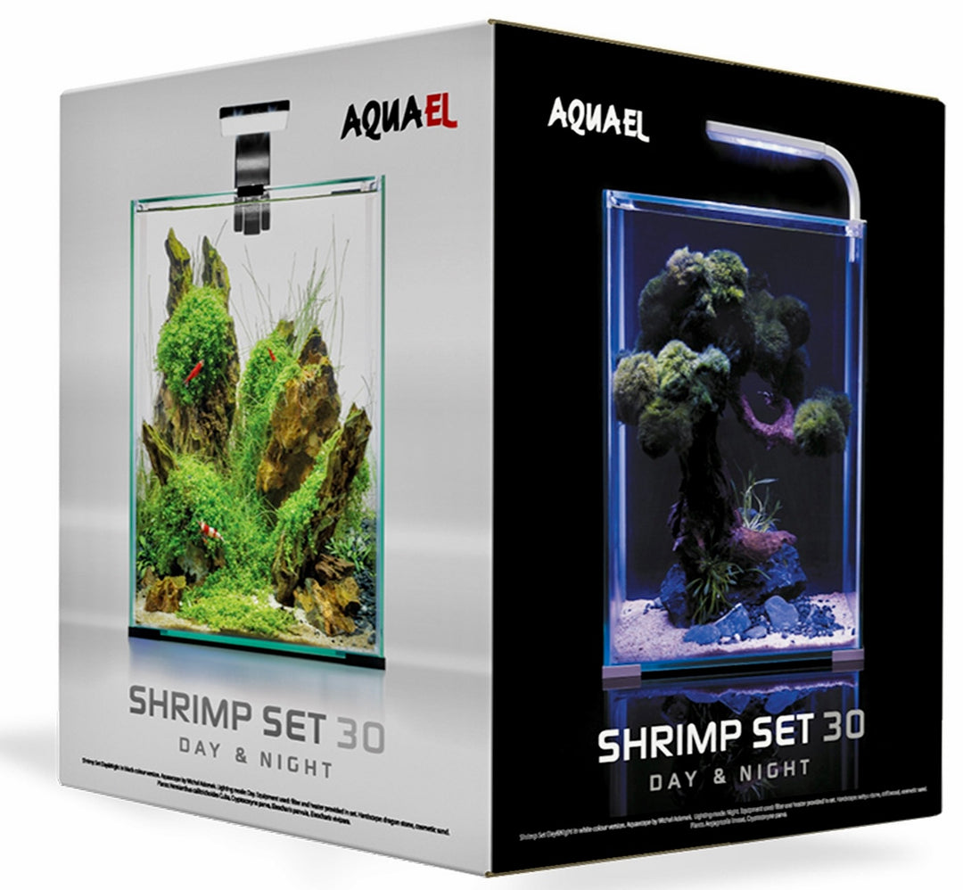 Aquael Shrimp Set Day&Night 30,svart